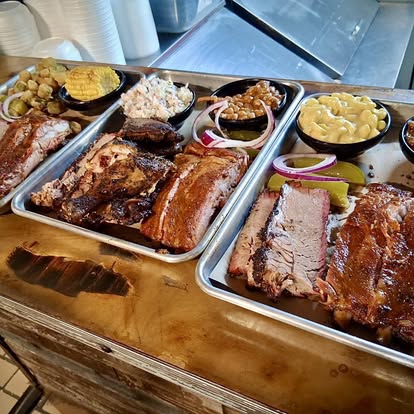 smoke-cater - Oklahoma Smoke BBQ smoked catering setup