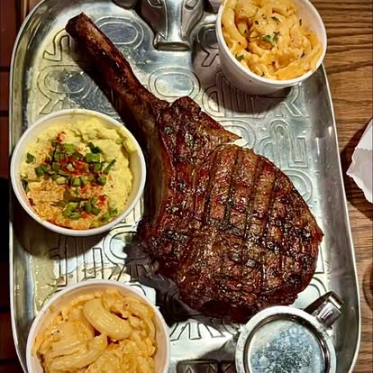 smoke-steak - Oklahoma Smoke BBQ Oklahoma Smoke BBQ displaying food on a tray.