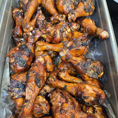 smoke-wings - Oklahoma Smoke BBQ Oklahoma Smoke BBQ displaying food on a tray.
